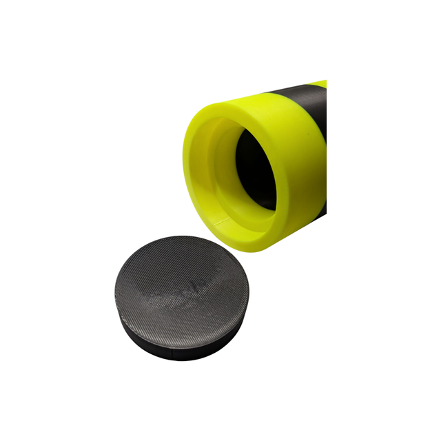 Flo Yellow and Black Ground Marker