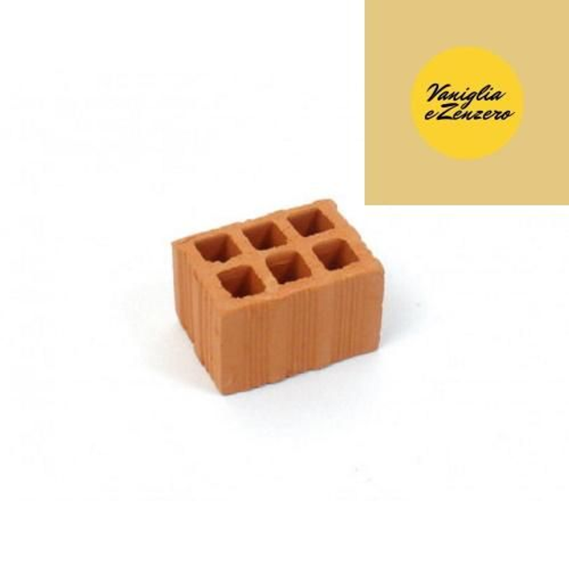 Mattoncino in Terracotta - Vaniglia e Zenzero