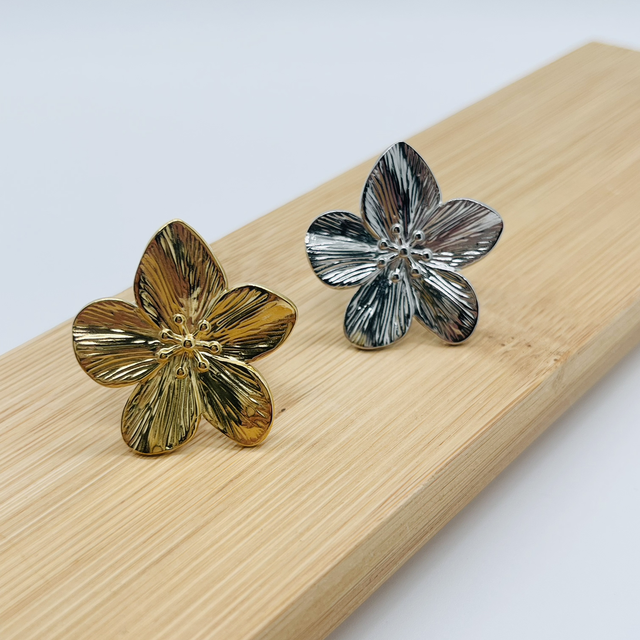 Bague fleur Réglable 