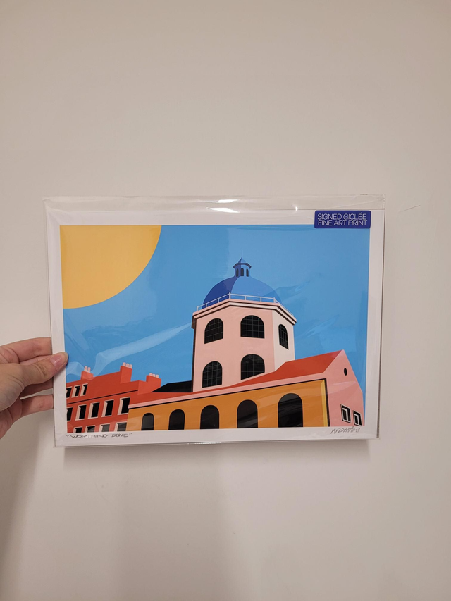 Worthing Dome Signed Giclée A4 Print - JP-114