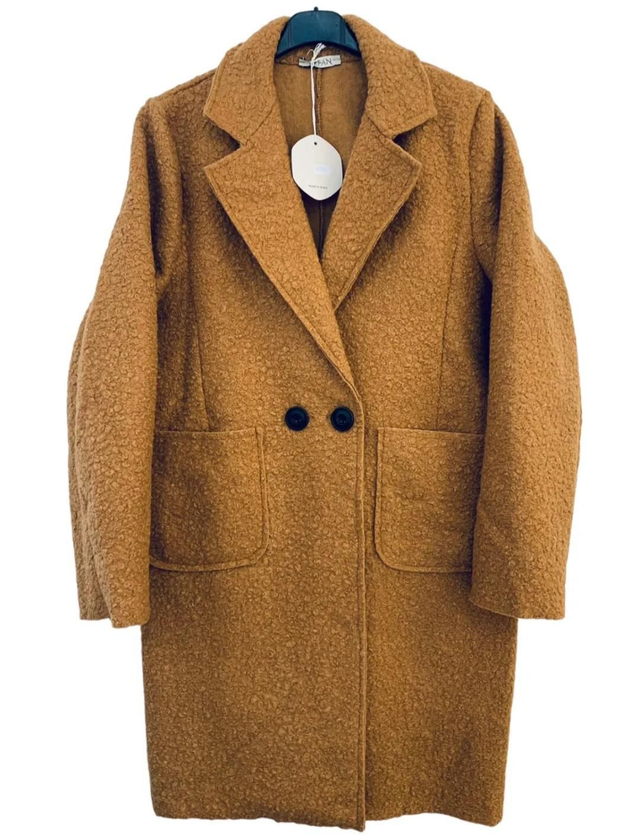 Manteau bouclette 