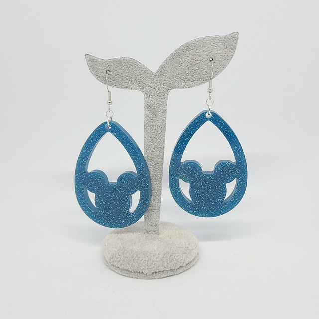 Boucles D&#039;oreilles goutte Mickey