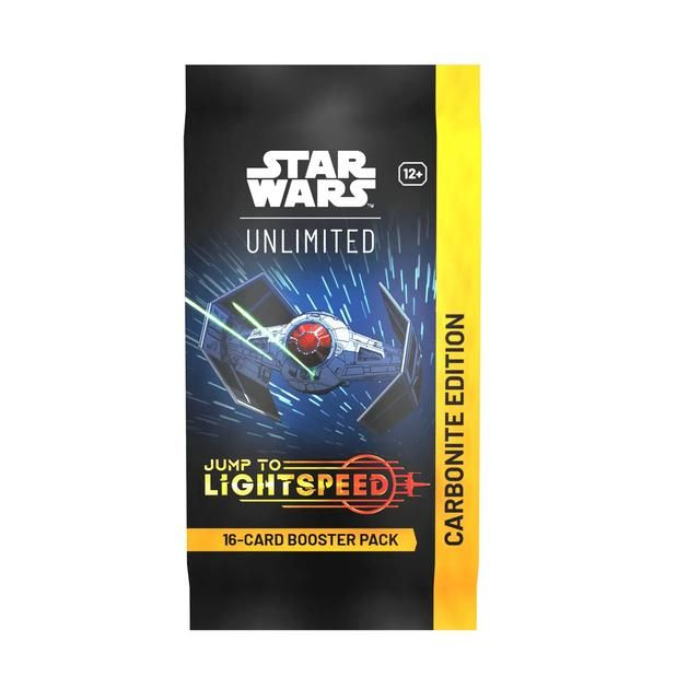 Fantasy Flight Games Star Wars Unlimited Jump To Lightspeed Carbonite Edition Booster Pack