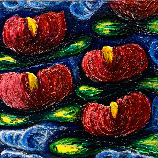 A Bloom of Lilies Fine Art Print