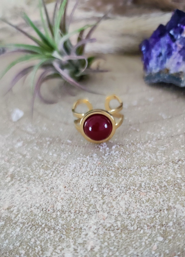 Bague Azélys Cornaline