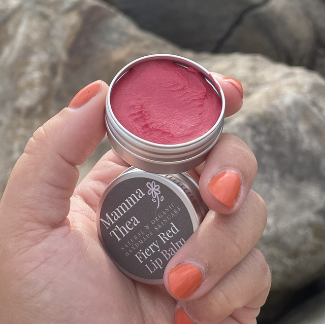Fiery Red Lip Balm