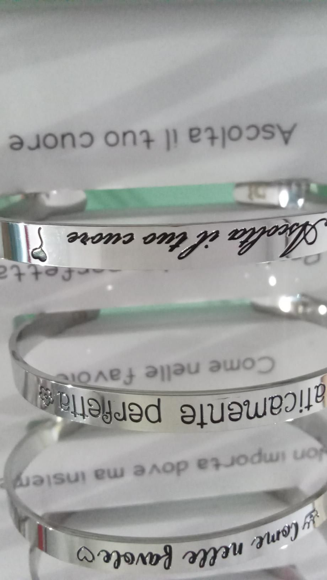 Bracciale "ascolta il tuo cuore"