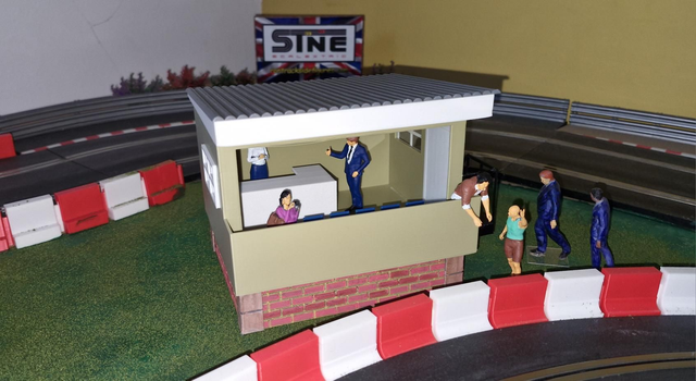 Coloured V.I.P Chalet. 