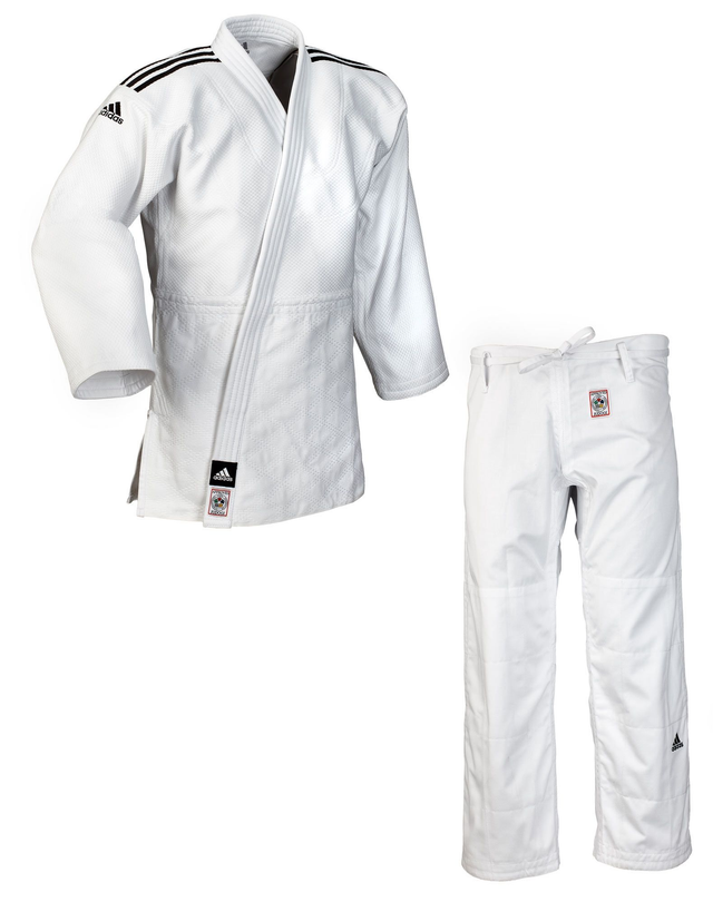 Adidas Champion II IJF weiß Größe 195cm