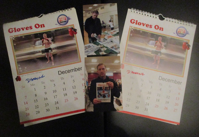 Danny Harding Authentic Autographed Signed Items In-Person At Our Event On 12th October 2013