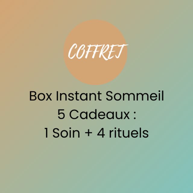 BOX SOIN + 4 Cadeaux Rituel Bien-être