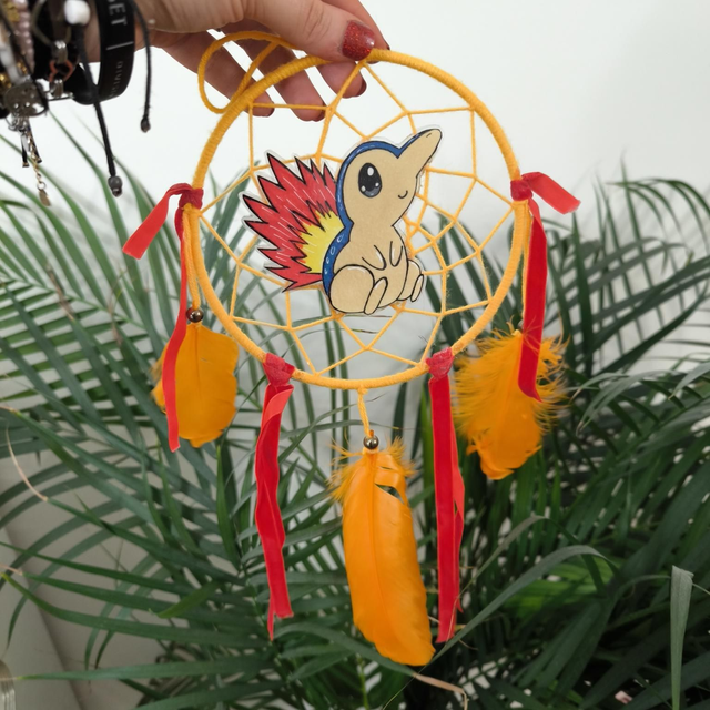 Attrape-rêves - Hérisson de feu