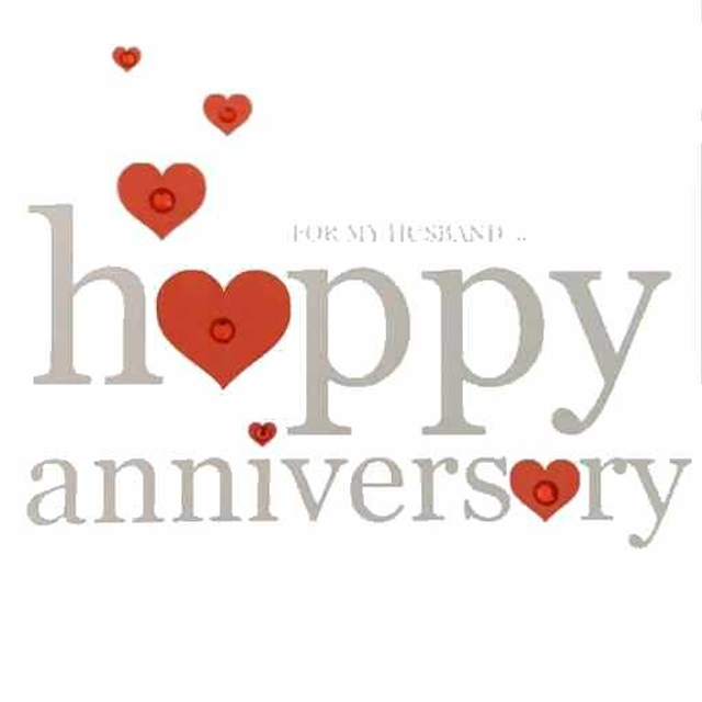 Anniversary Hearts - Husband