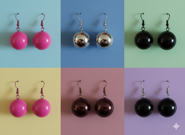 Boucles d'oreilles dormeuses