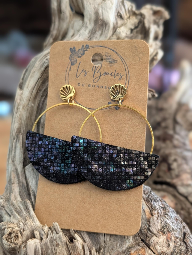 Boucles d'oreilles Collection Éclipse ec003