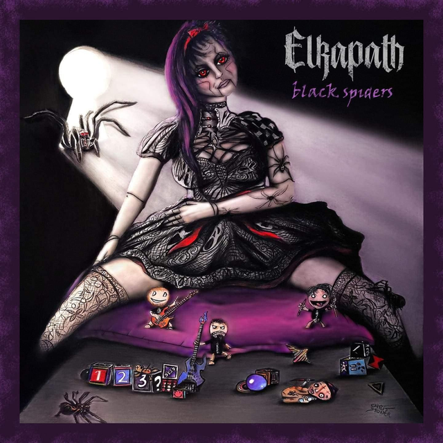 Elkapath Black spiders album CD 