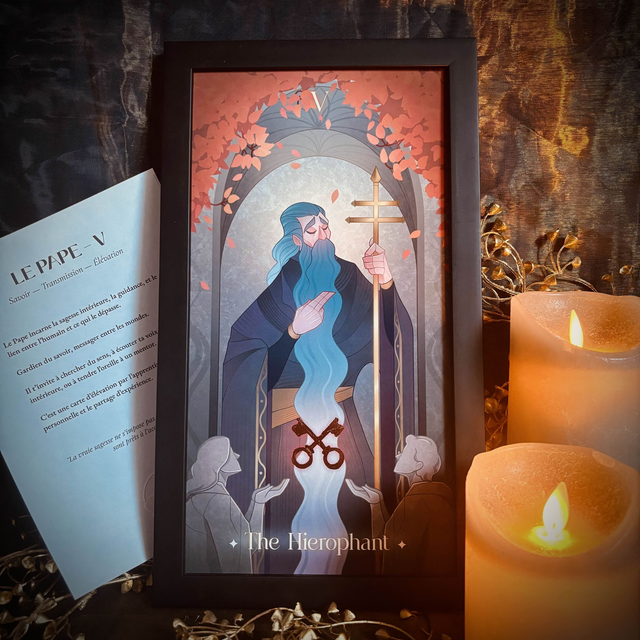 Tarot XL : 05 - Le Pape