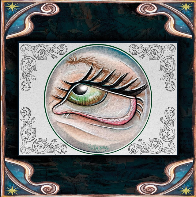 Œil vert - Un tas d'beaux yeux - Print A4/A3