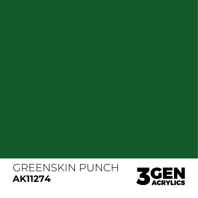 3rd Gen. Acrylics Greenskin Punch
