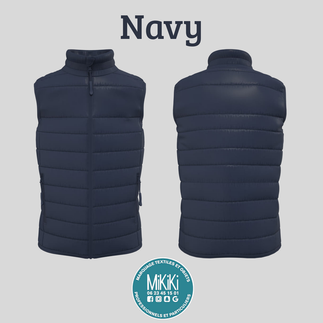 IB6174 - Bodywarmer matelassé enfant sans manche