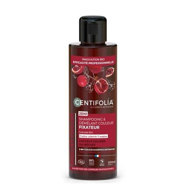 Shampoing 2en1 Couleur Fixateur Bio 200ml | Centifolia