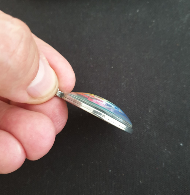 Cabochon Glass round N°16