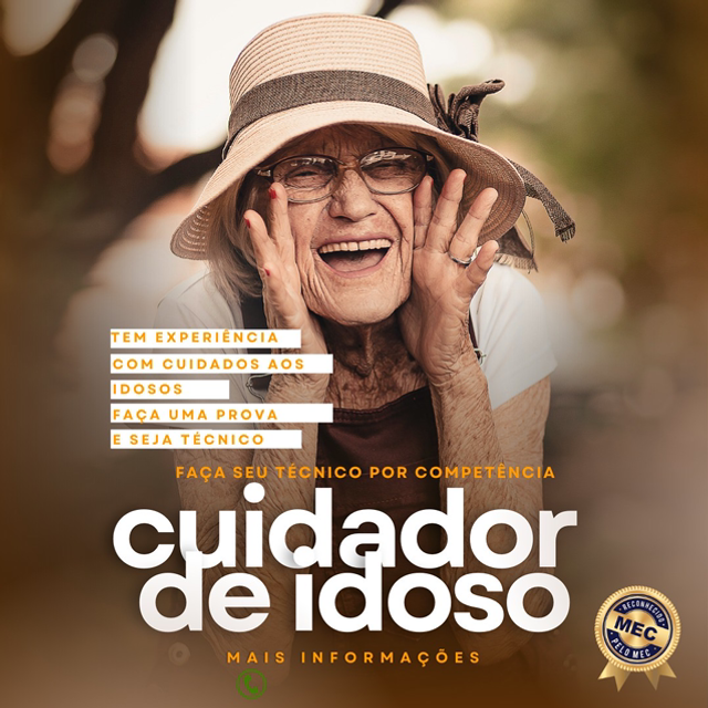 CURSO DE CUIDADOR DE IDOSO