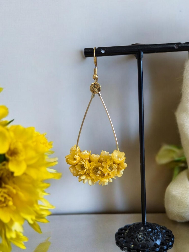 Boucles d'oreilles Lyra - Abricot