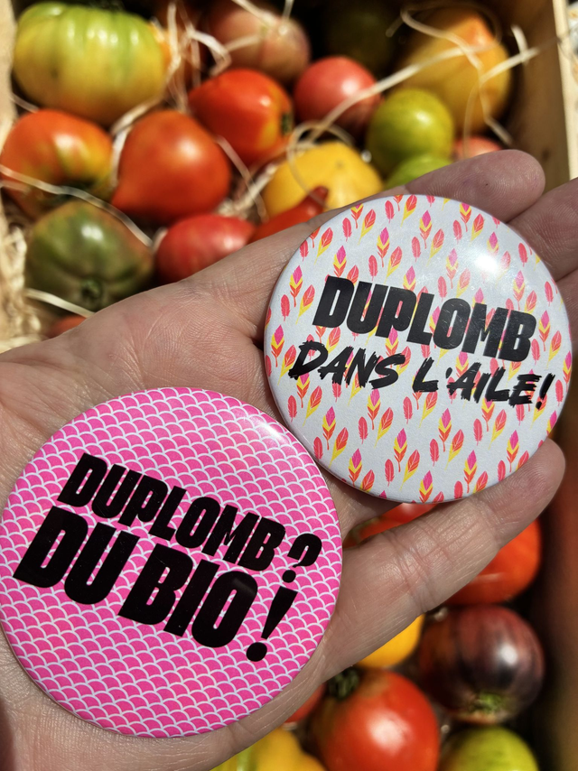 Badge Du Plomb ? Du Bio ! Duplomb dans l&#039;aile !