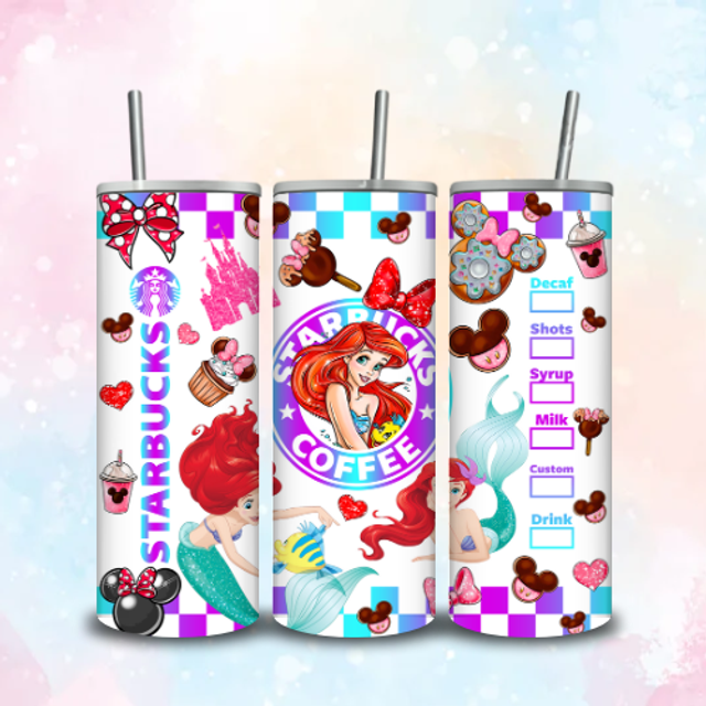 Tumbler Starbuck Carreaux Ariel
