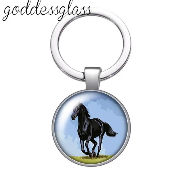 0156 - Paard - zwart B