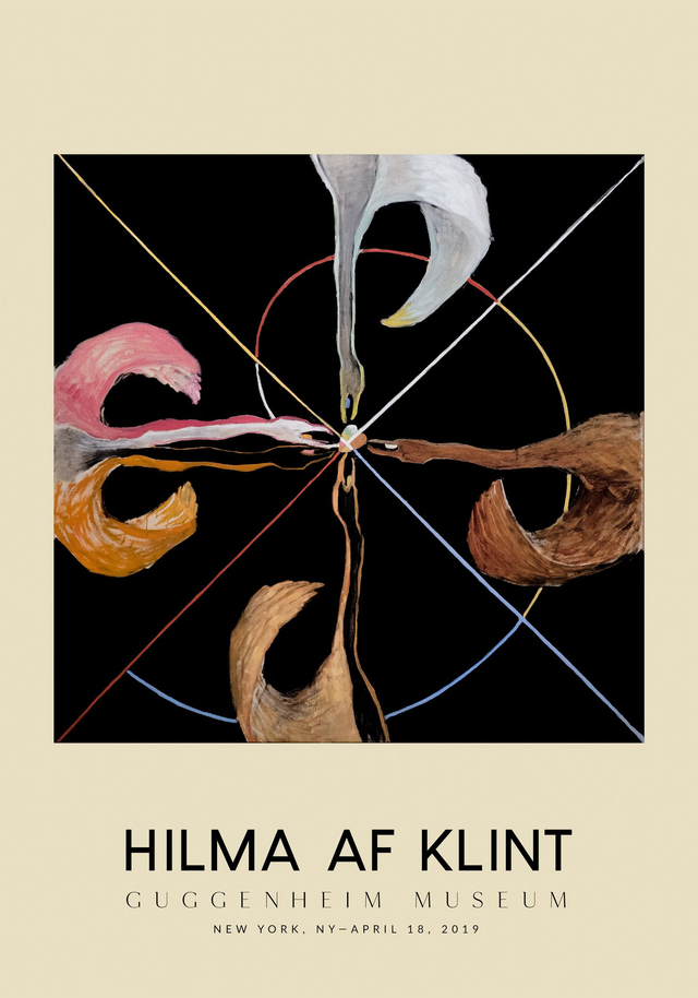  The Swan n7 by Hilma Af Klint