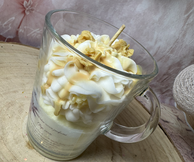 Bougie exquise pop corn