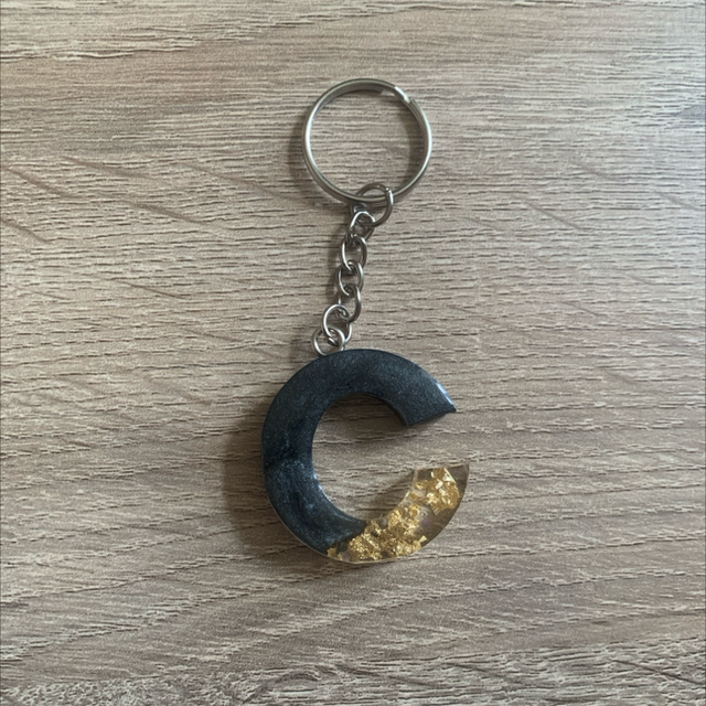 Porte-clés lettre C