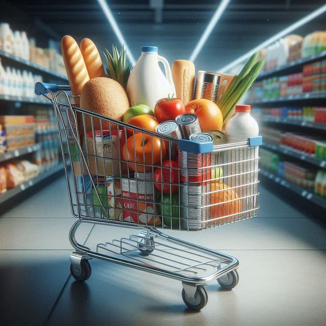 Nagy bevásárlás: Tartós Élelmiszercsomag Hosszabb Távra