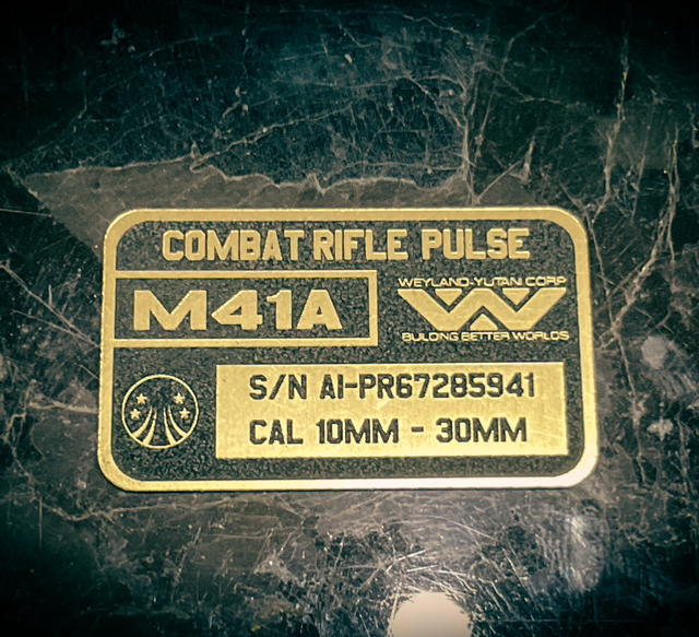 USCM Data Plates, Custom