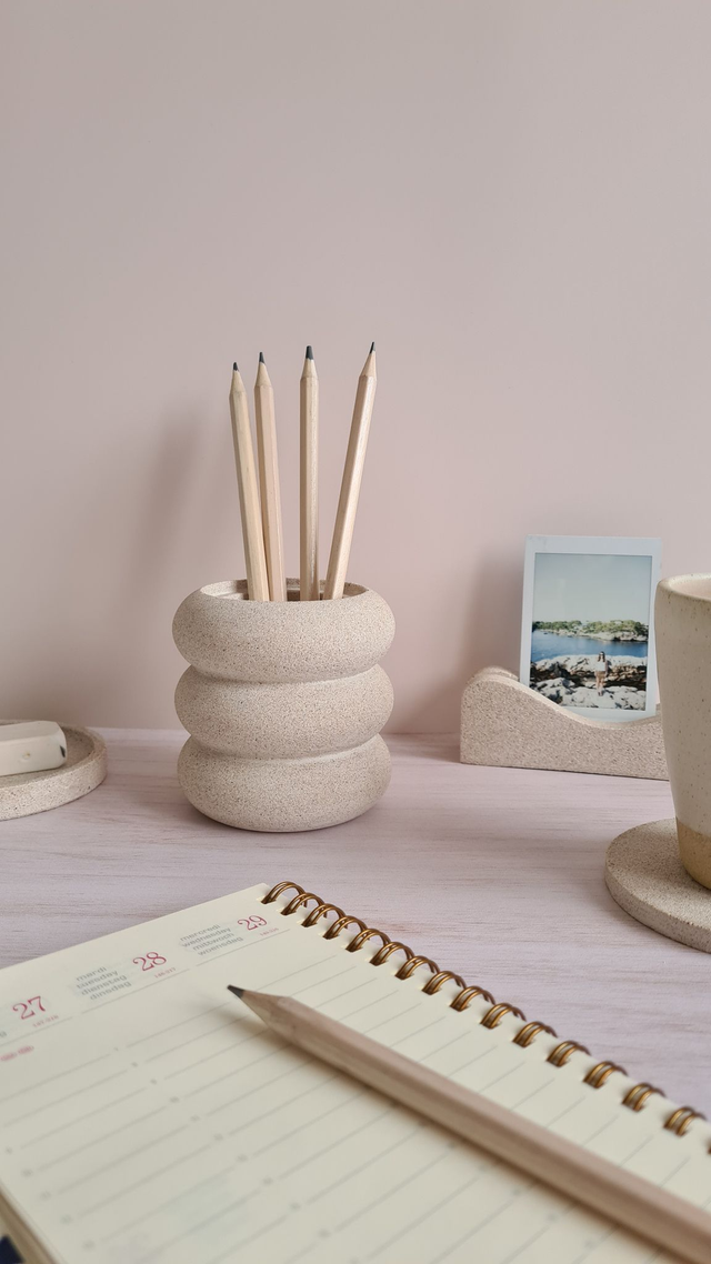 Pot à crayons – Beige sable