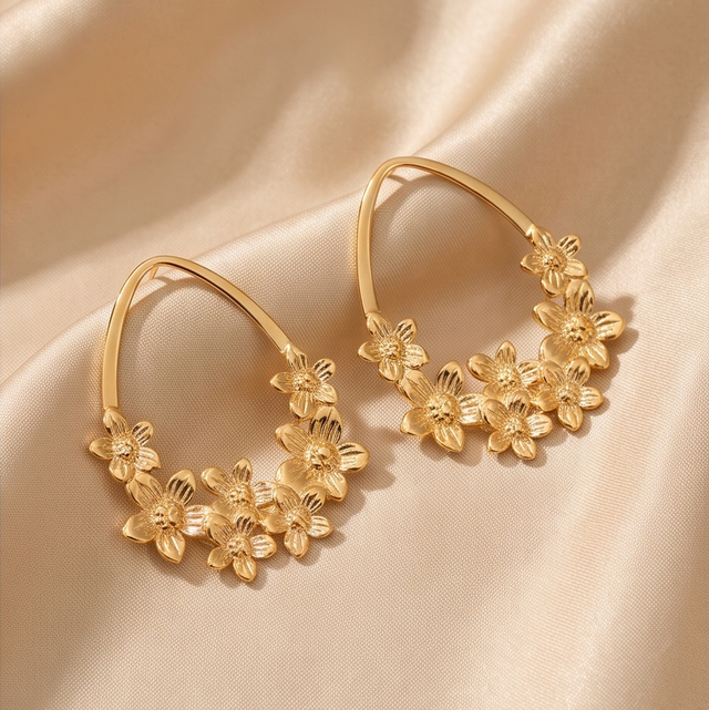 🌸 Boucles d'Oreilles Mélia 🌸