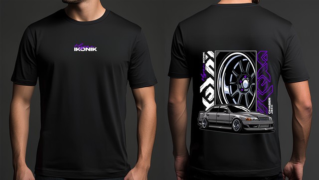 Premium Black Tee | Chaser