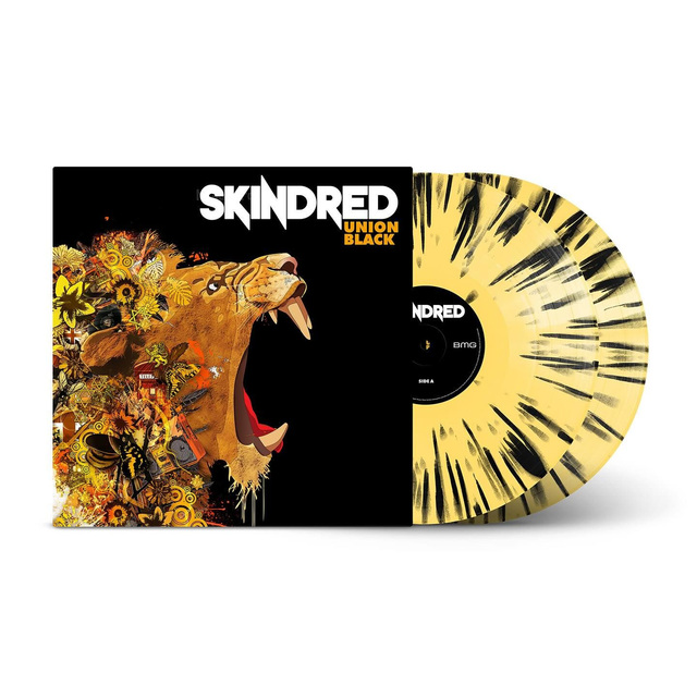 Skindred - Union Black 2xLP (Limited Edition Yellow / Black Splatter Vinyl)