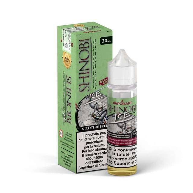 VAPORART SHOT 30/60 SHINOBI ICE 30ML CONCENTRATO EAN8059571193675