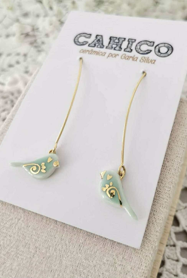"Passarinhos" Brincos Compridos / Long Earings