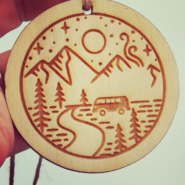 Wanderlust hanging decorations