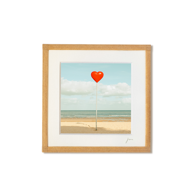Coeur - tirage photo encadré