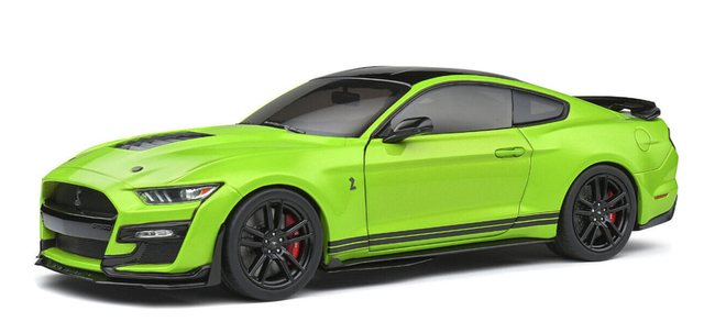 Ford Shelby GT500 Grün/Schwarz  Solido 1:18
