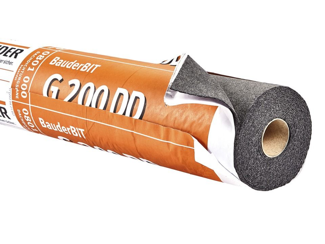 G200 DD genagelt und abgedichtet