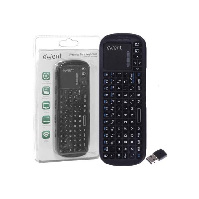 Mini Tastiera WiFi con Touchpad per PC/TV