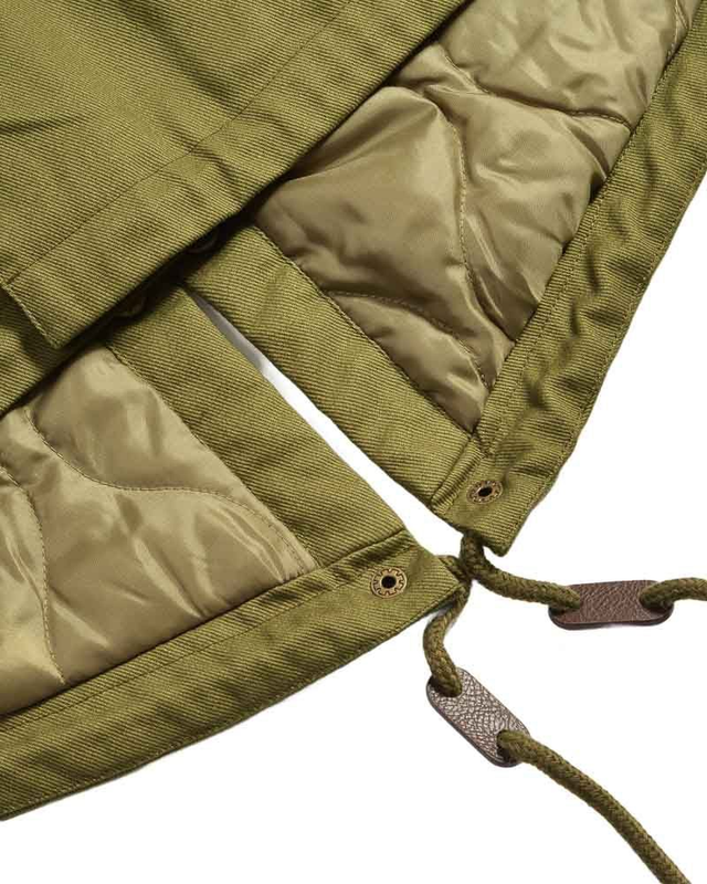 Lambretta LAMDS010 Cotton Canvas Parka - Khaki