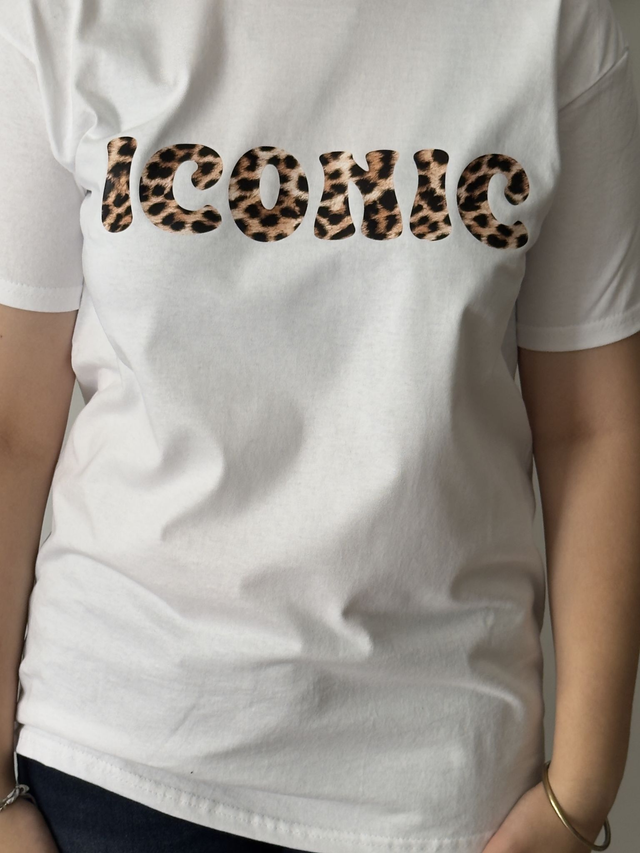 T-shirt ICONIC – motif léopard 🐆