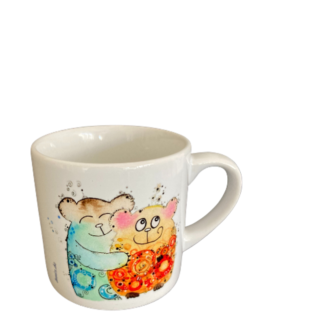 Keramiktasse "Bärchenpärchen"